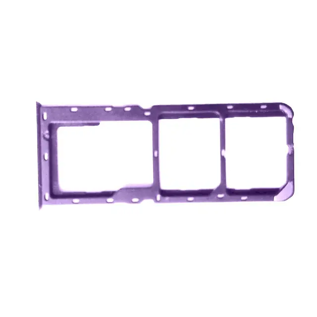 SIM Card Holder Tray for Realme 5 - Purple image 4