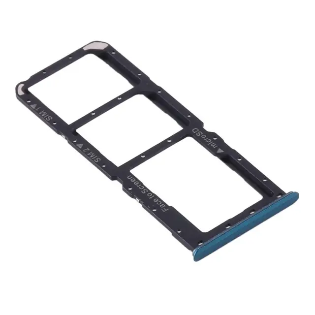 SIM Card Holder Tray for Realme 7 Pro - Black image 2