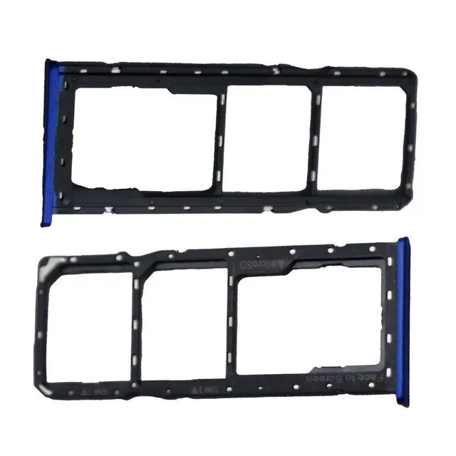 SIM Card Holder Tray for Realme C2 - Blue