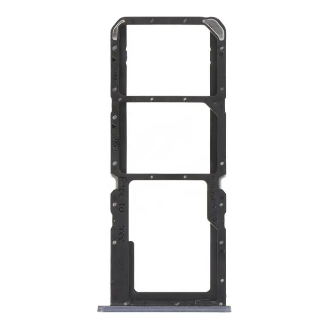 SIM Card Holder Tray for Realme Narzo 50 - Black image 2