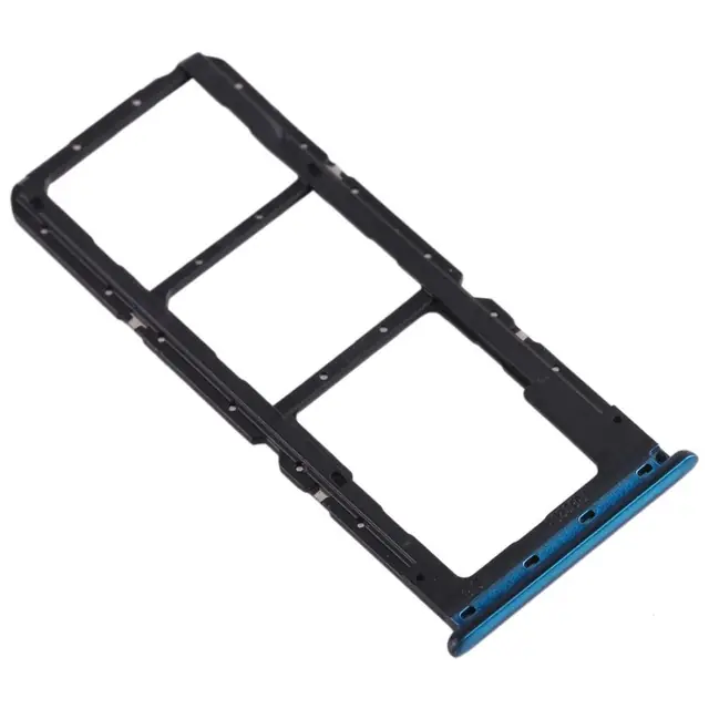 SIM Card Holder Tray for Realme X2 - Blue image 2