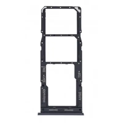 SIM Card Holder Tray for Samsung Galaxy A12 - Black image 2