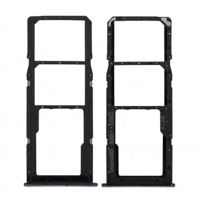 SIM Card Holder Tray for Samsung Galaxy A71 - Black