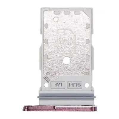 SIM Card Holder Tray for Samsung Galaxy S22 Ultra 5G - Burgundy image 3