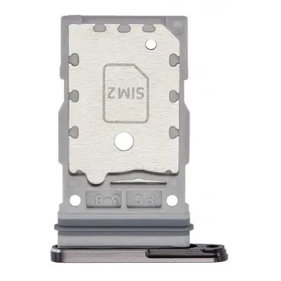 SIM Card Holder Tray for Samsung Galaxy S23 Ultra - Black image 2