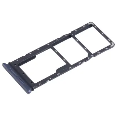 SIM Card Holder Tray for Tecno Pova 2 - Black