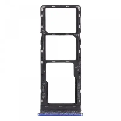 SIM Card Holder Tray for Tecno Spark 6 Air - Blue
