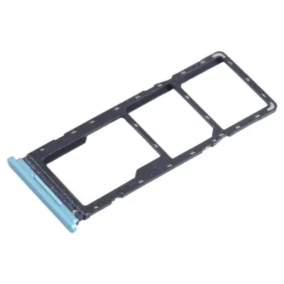 SIM Card Holder Tray for Tecno Spark 8C - Cyan
