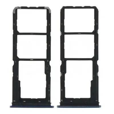 SIM Card Holder Tray for Vivo Y15 2019 - Blue