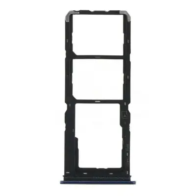 SIM Card Holder Tray for Vivo Y15 2019 - Blue image 2