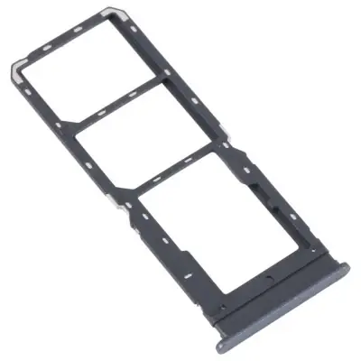 SIM Card Holder Tray for Vivo Y16 - Black image 3