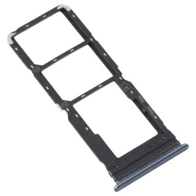 SIM Card Holder Tray for Vivo Y21 2021 - Blue image 2