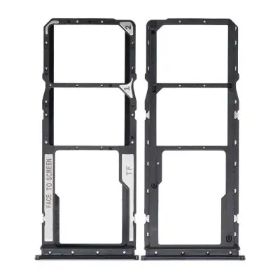 SIM Card Holder Tray for Xiaomi Poco M4 Pro - Black