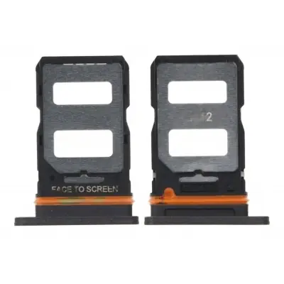 SIM Card Holder Tray for Xiaomi Redmi Note 12 Pro Plus 5G - Black