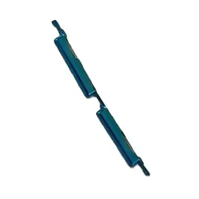 Volume Side Button Outer for Oppo F15 Blue - Plastic Key
