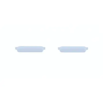Volume Side Button Outer for OPPO F17 White - Plastic Key