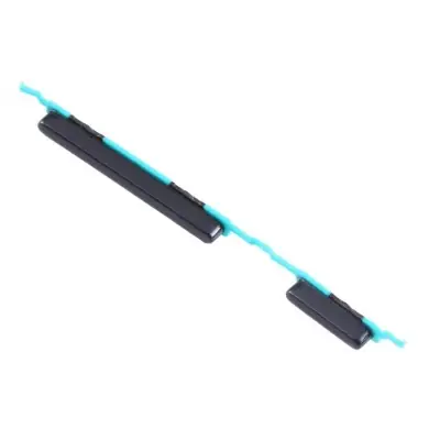 Volume Side Button Outer for Samsung Galaxy M30s Black - Plastic Key image 3