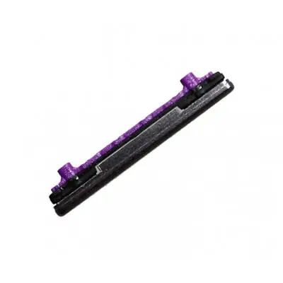 Volume Side Button Outer for Samsung Galaxy S10 Plus Black - Plastic Key