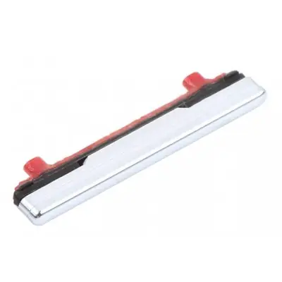 Volume Side Button Outer for Samsung Galaxy S21 Ultra Silver - Plastic Key image 2