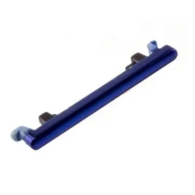 Volume Side Button Outer for Xiaomi Mi A3 Blue - Plastic Key