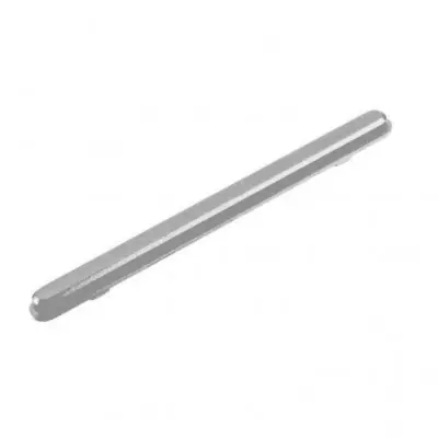 Volume Side Button Outer for Xiaomi Redmi 12 5G White - Plastic Key