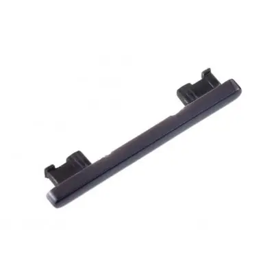 Volume Side Button Outer for Xiaomi Redmi Note 10 Black - Plastic Key