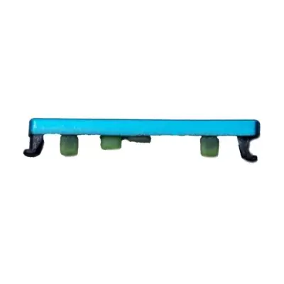Volume Side Button Outer for Xiaomi Redmi Note 9 Pro Blue - Plastic Key image 2