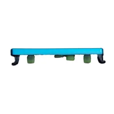 Volume Side Button Outer for Xiaomi Redmi Note 9 Pro Blue - Plastic Key image 3